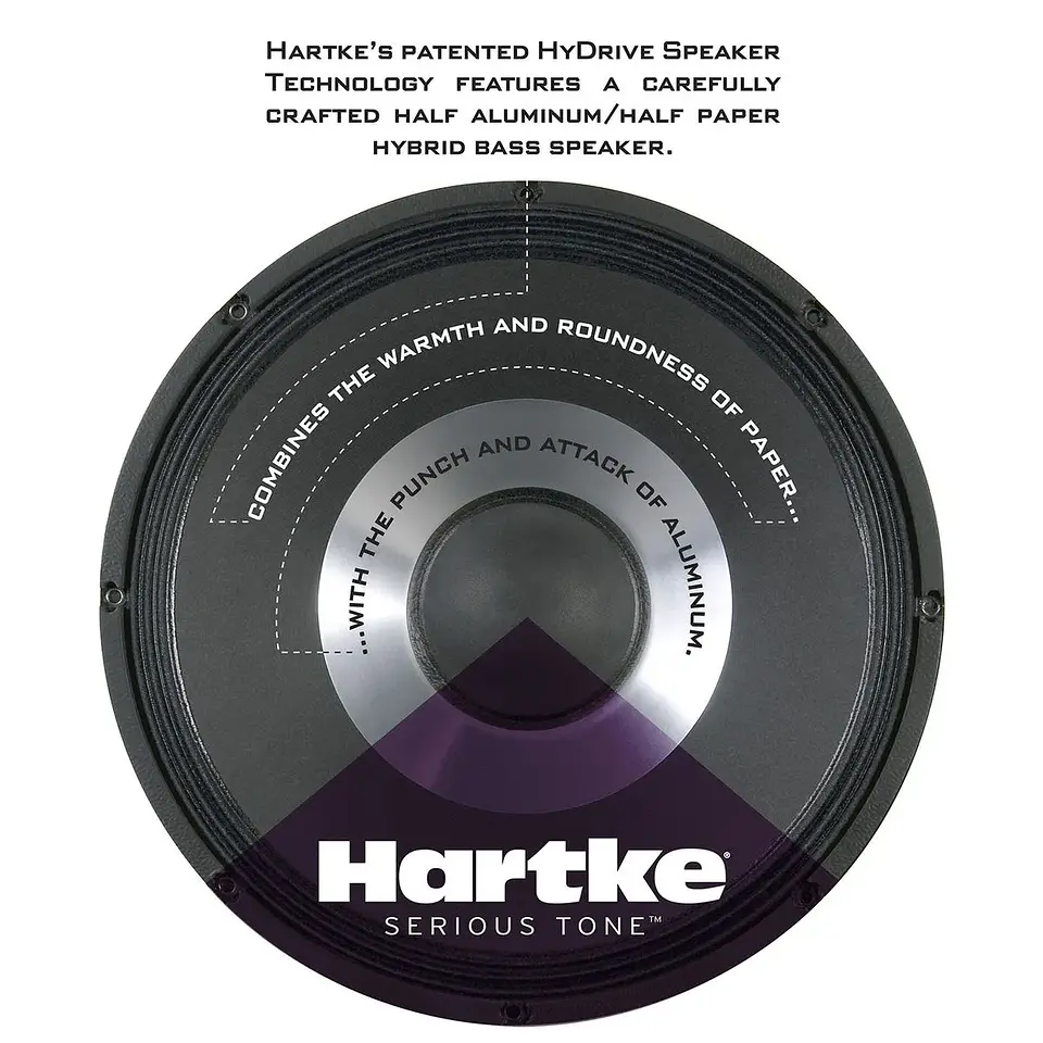 AMPLIFICADOR DE BAJO HARTKE SYSTEMS HD75 - 75 WATTS 4