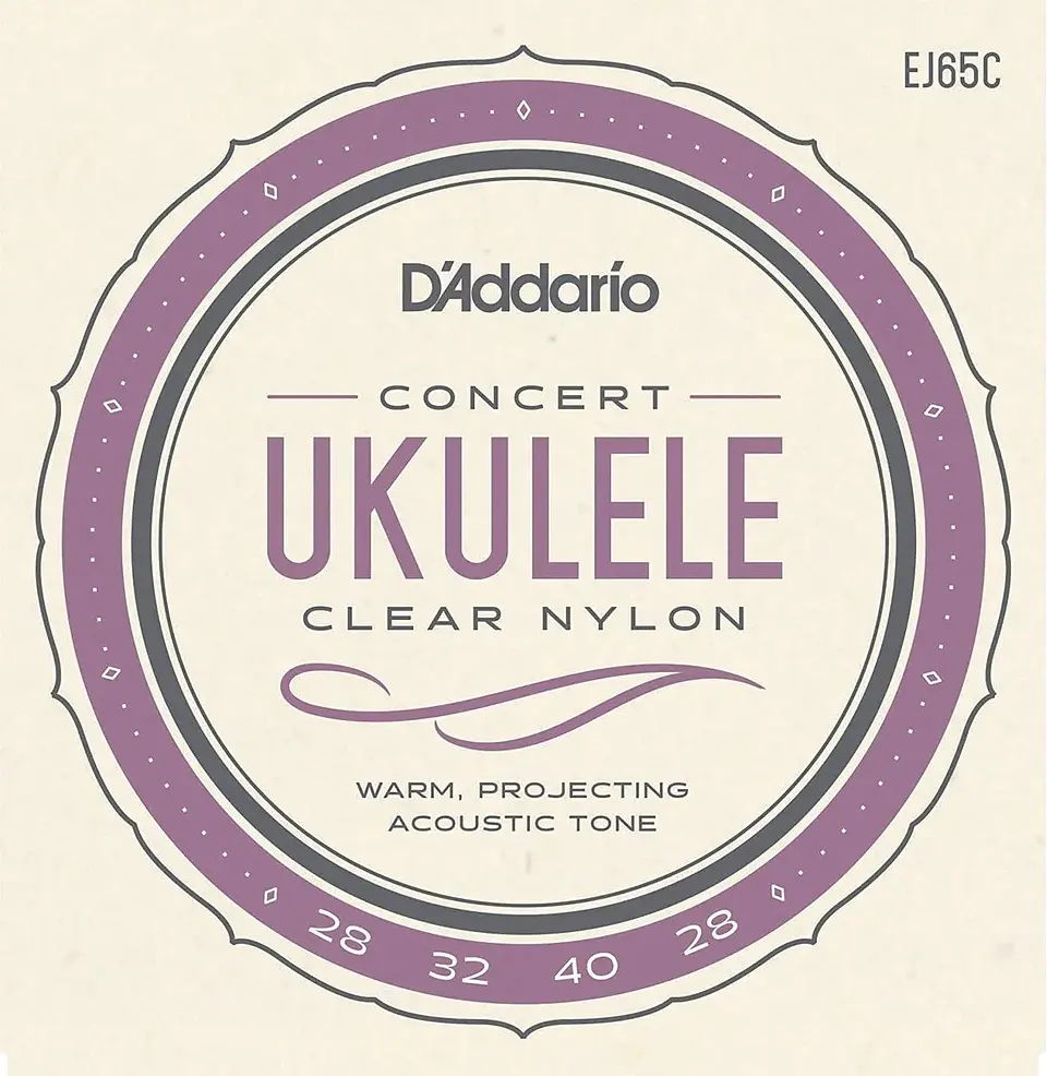 CUERDAS DE UKELELE CONCIERTO D'ADDARIO EJ65C 1