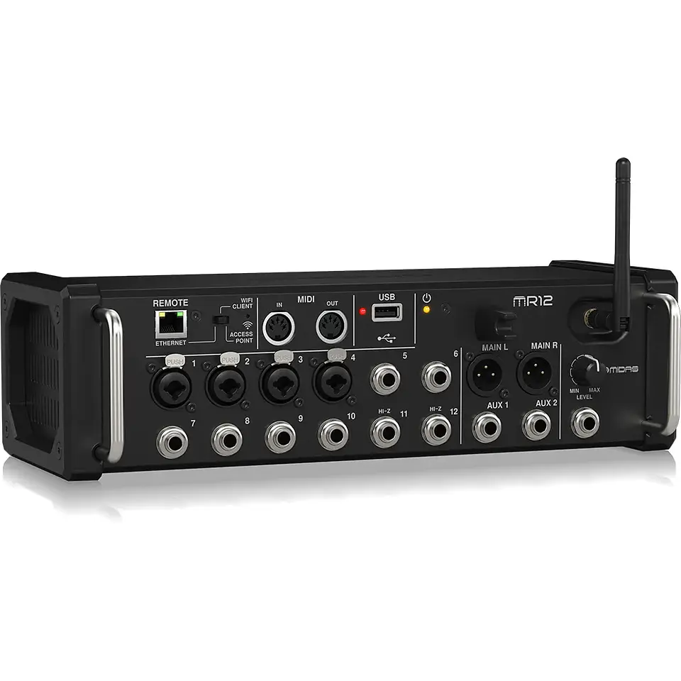 CONSOLA DIGITAL/INTERFAZ MIDAS MR12 5