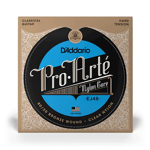 CUERDAS PARA GUITARRA CLASICA DADDARIO EJ48, NYLON