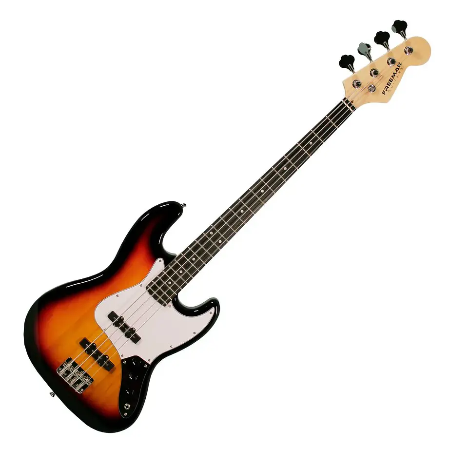 BAJO ELECTRICO FREEMAN JAZZ BASS E81 - 3TONE SUNBURST 4 CUERDAS 1