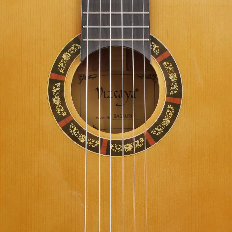 GUITARRA CLASIICA VIZCAYA 4/4 BASAURI - NATURAL 3