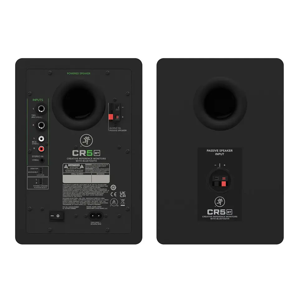 PAR DE MONITORES DE ESTUDIO MACKIE CR5BT 3