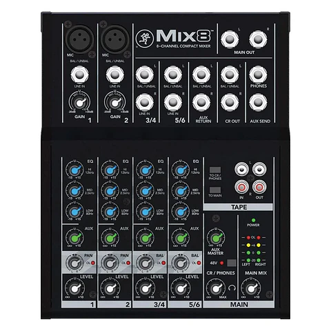 CONSOLA MACKIE MIX8