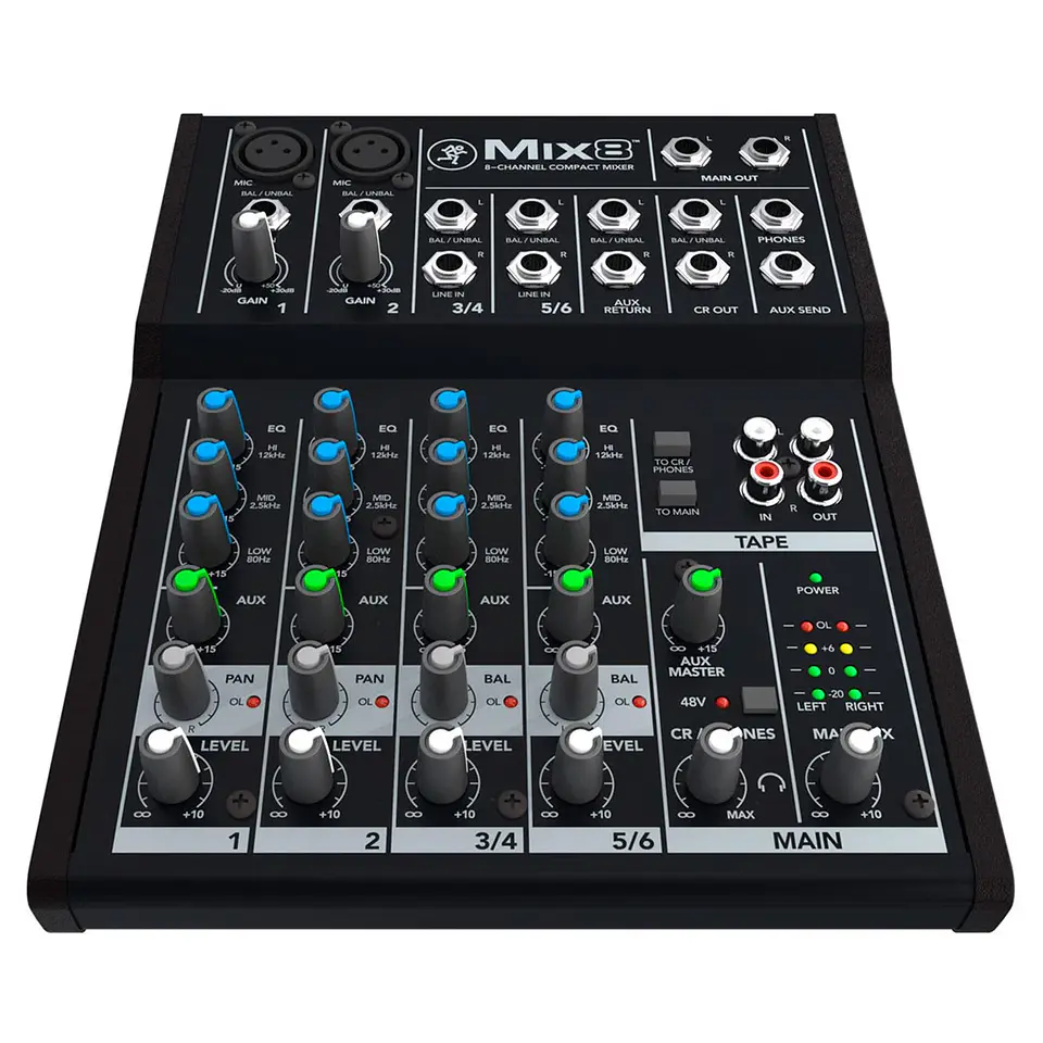 CONSOLA MACKIE MIX8 2
