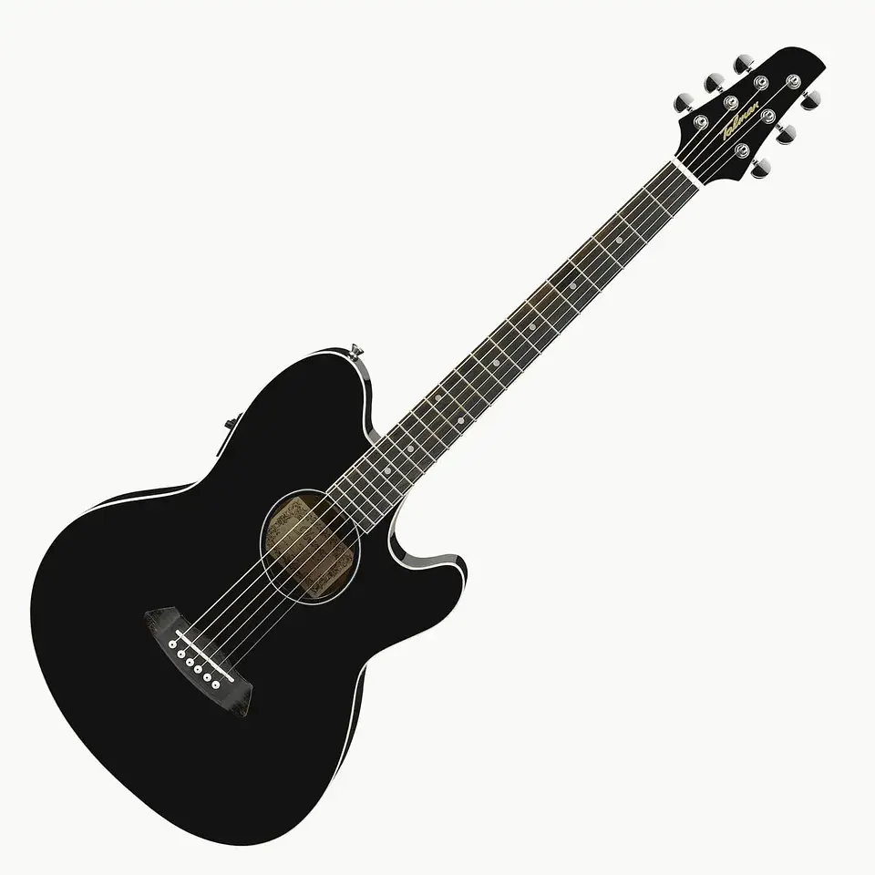GUITARRA ELÉCTROACÚSTICA IBANEZ TCY10E - BLACK 1