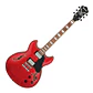 GUITARRA ELÉCTRICA IBANEZ SEMI-HOLLOW AS73 - TRANSPARENT CHERRY RED - Miniatura 1