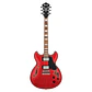 GUITARRA ELÉCTRICA IBANEZ SEMI-HOLLOW AS73 - TRANSPARENT CHERRY RED - Miniatura 2