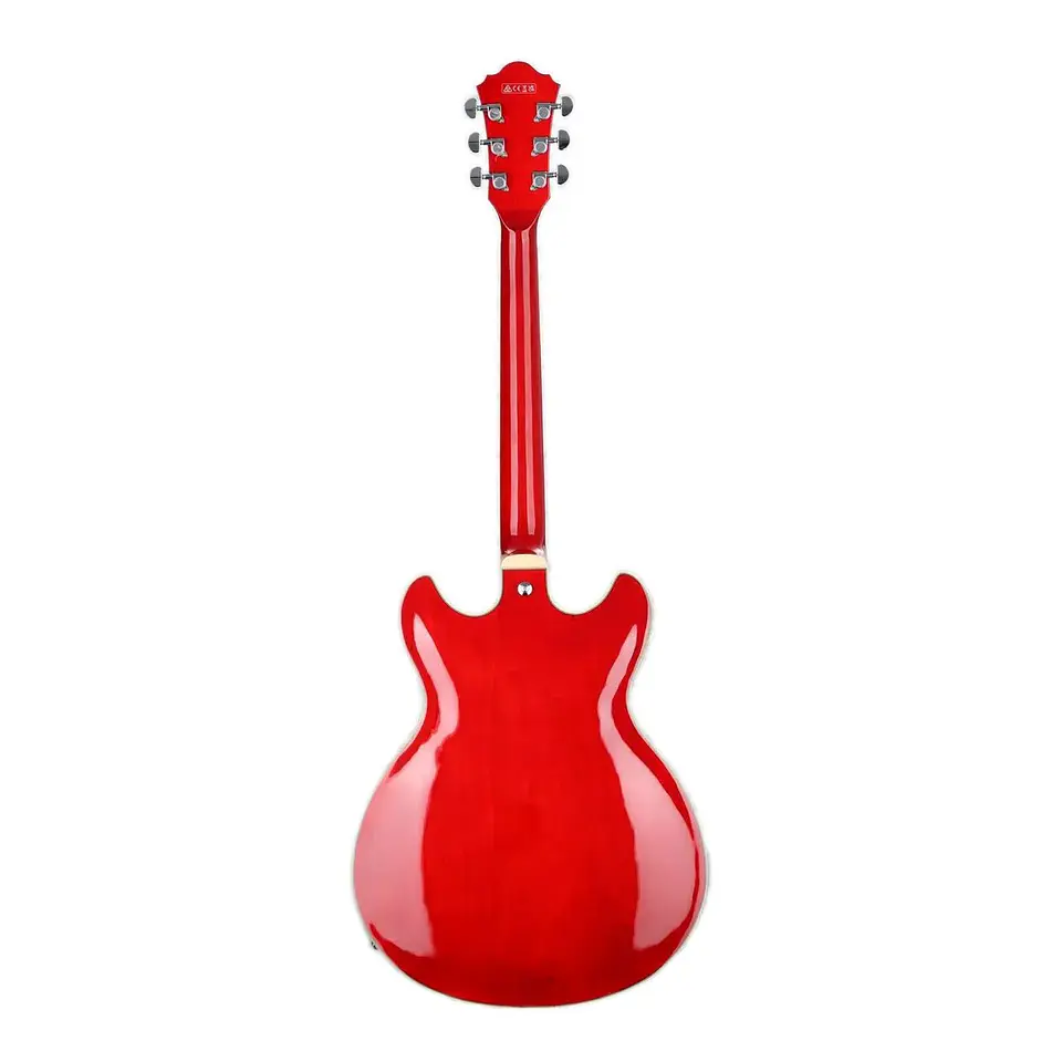 GUITARRA ELÉCTRICA IBANEZ SEMI-HOLLOW AS73 - TRANSPARENT CHERRY RED 5