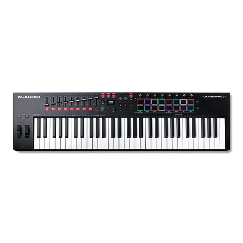CONTROLADOR MIDI OXYGEN PRO 61 M-AUDIO