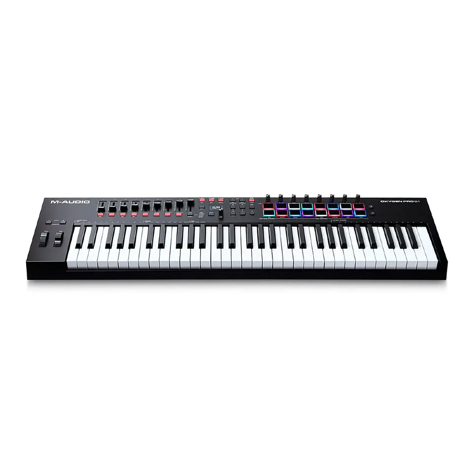 CONTROLADOR MIDI OXYGEN PRO 61 M-AUDIO 2