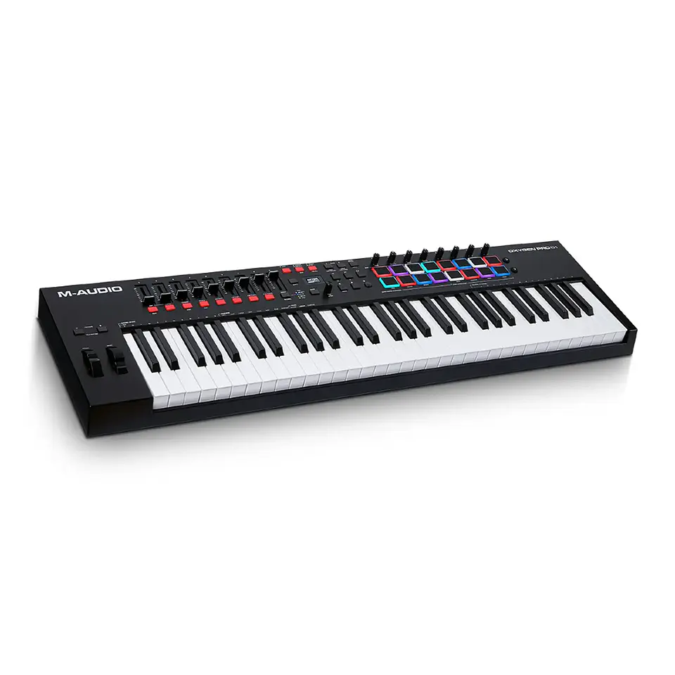CONTROLADOR MIDI OXYGEN PRO 61 M-AUDIO 3
