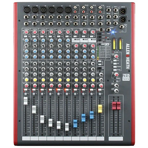 MIXER ALLEN & HEATH ZED12FX USB - CON EFECTOS