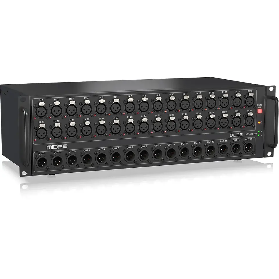 MULTIPAR DIGITAL MIDAS STAGE BOX DL32 2