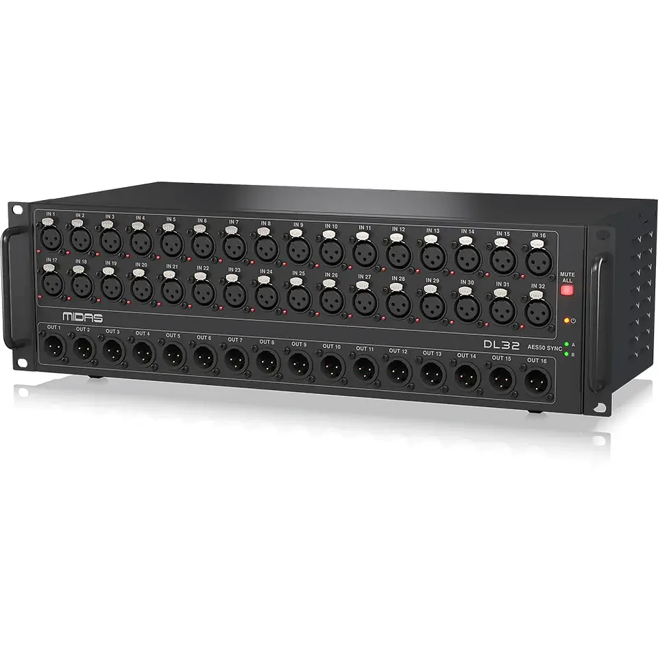 MULTIPAR DIGITAL MIDAS STAGE BOX DL32 3