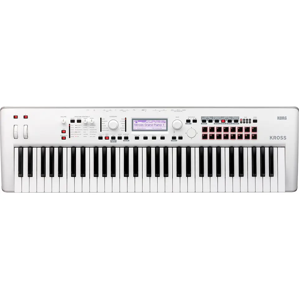 SINTETIZADOR WORKSTATION KORG KROSS 2 61 - EDICIÓN LIMITADA WH 1