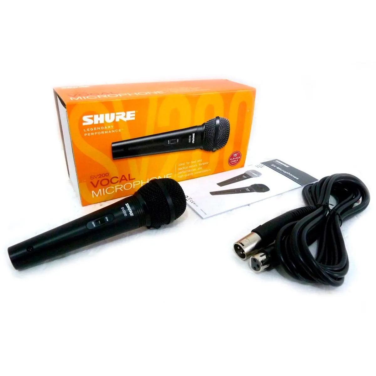 MICRÓFONO DINÁMICO SHURE SV200 4