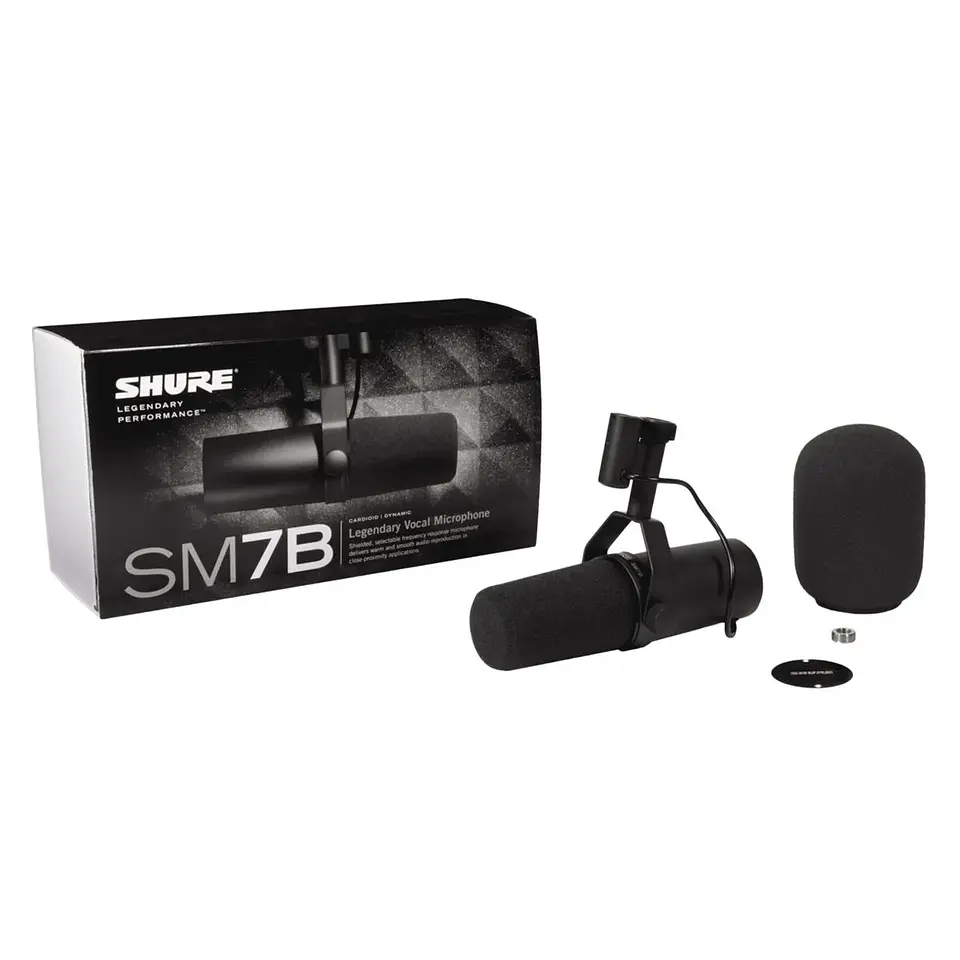 MICRÓFONO DINÁMICO SHURE SM7B 4