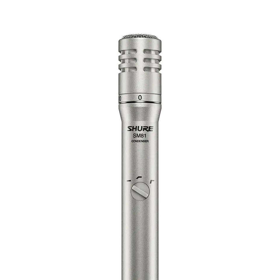 MICRÓFONO CONDENSADOR DE INSTRUMENTO SHURE SM81 1