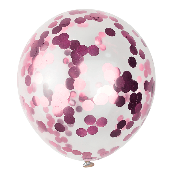 10 Balões Confettis 30CMS 5