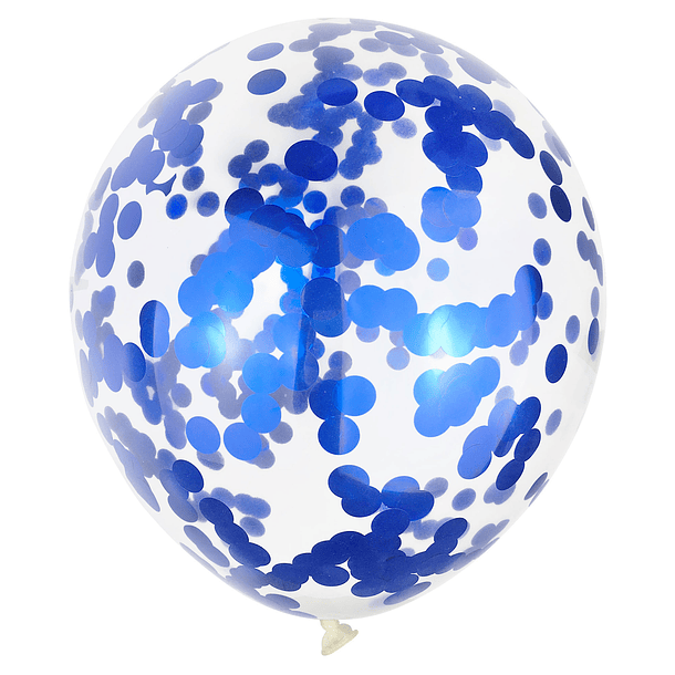 10 Balões Confettis 30CMS 9