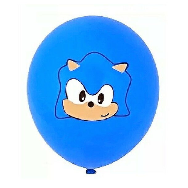 Conjunto de 5 Balões Sonic 2