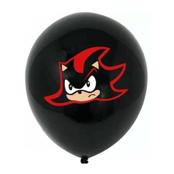 Conjunto de 5 Balões Sonic 3