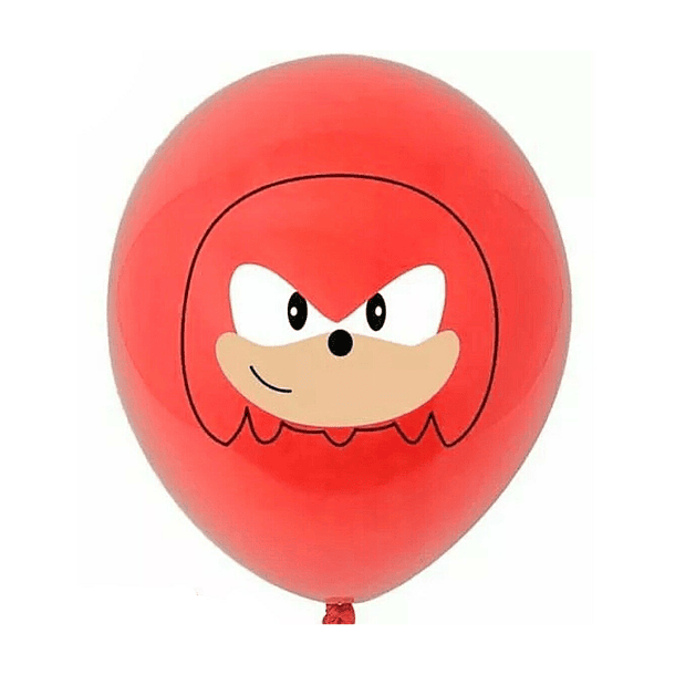 Conjunto de 5 Balões Sonic 4