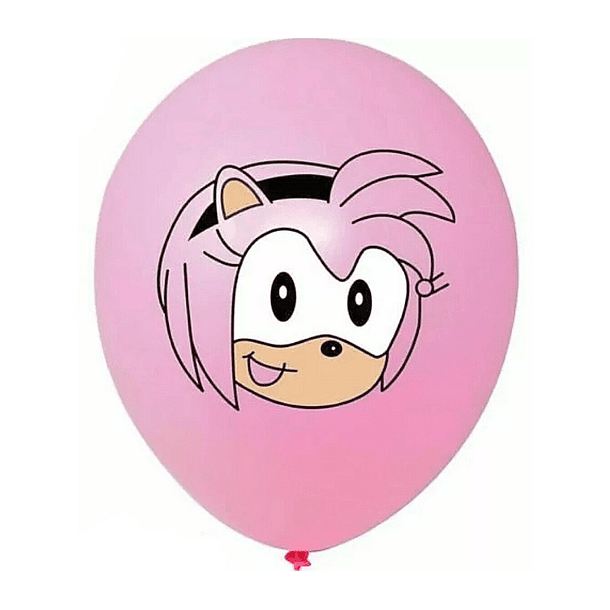 Conjunto de 5 Balões Sonic 6