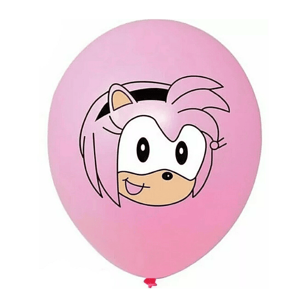 Conjunto de 5 Balões Sonic