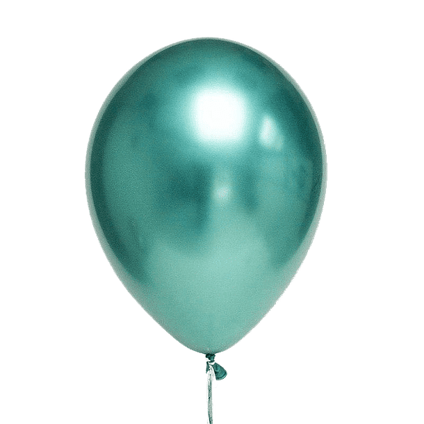 10 Balões Cromados 30CMS 7