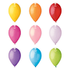 10 Balões Lisos 30CMS