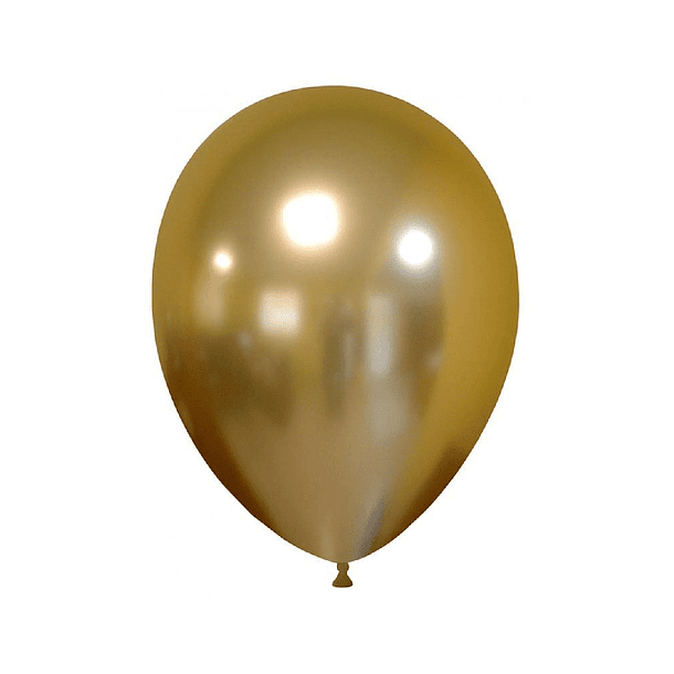 10 Balões Cromados 30CMS 2