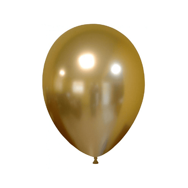 5 Balões Cromados 30CMS