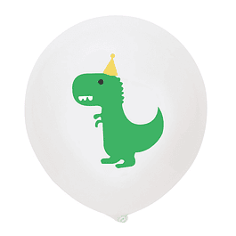 5 Balões Dinossauro