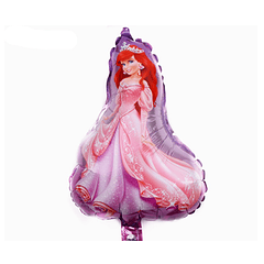 Balão Princesa Pequena Sereia 35x25cms