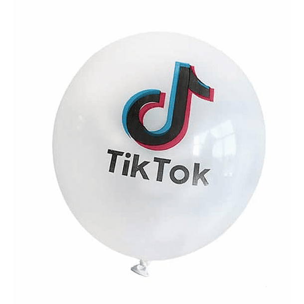 Conjunto de 10 Balões Tik Tok 3