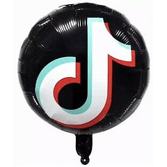 Balão TIK TOK Preto