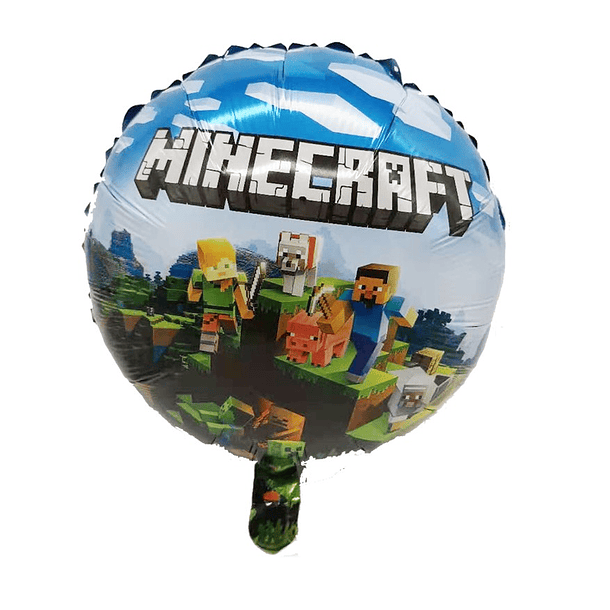 Balão Minecraft 1