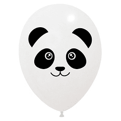 Conjunto de 6 Balões Panda