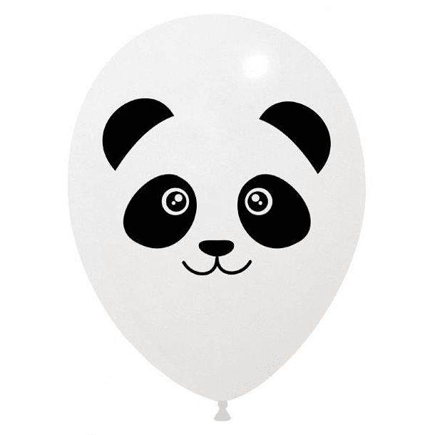 Conjunto de 6 Balões Panda
