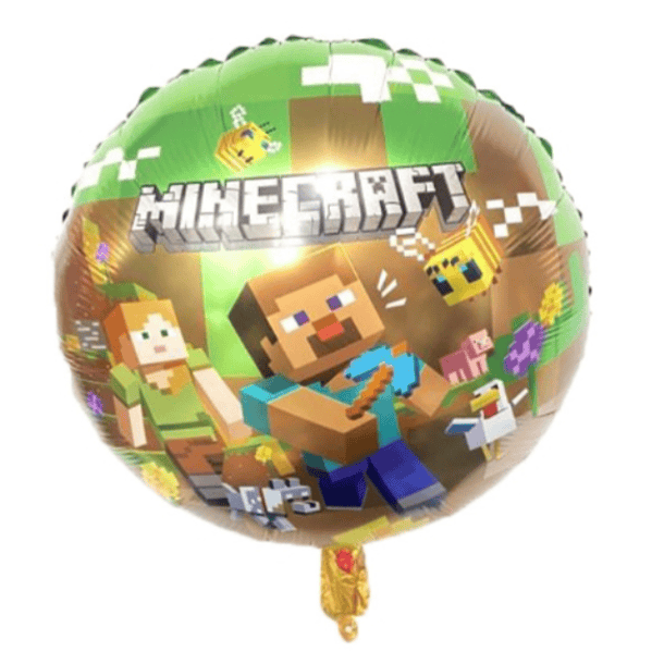Balão Minecraft II 1