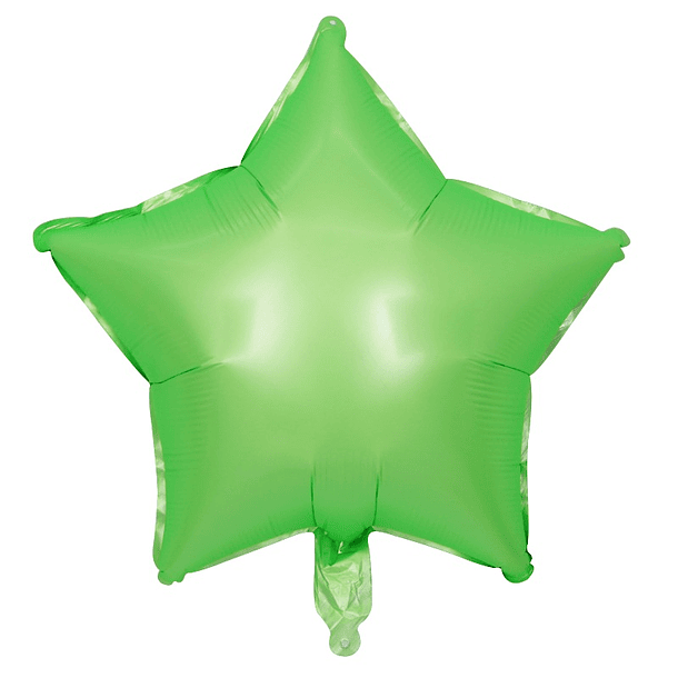 Balão Foil Estrela Flourescentes 45CMS 2