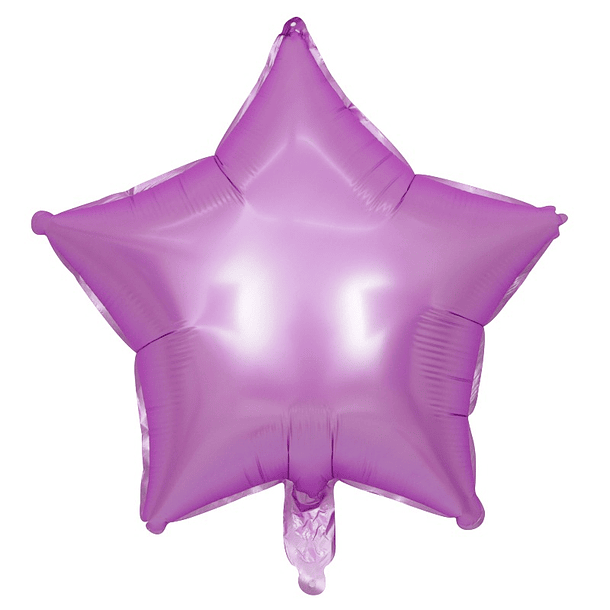 Balão Foil Estrela Flourescentes 45CMS 6