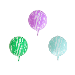Balões 4D Marmore 56cms