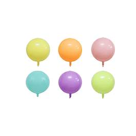 Balões 4D Pastel 56cms