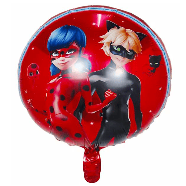 Balão Ladybug e Gato Noir 1