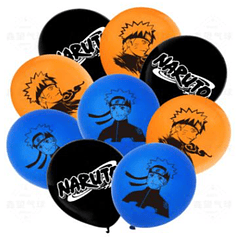 Conjunto de 6 Balões Naruto