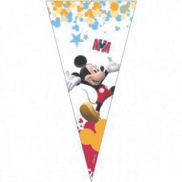 10 Bolsas de Cone Mickey
