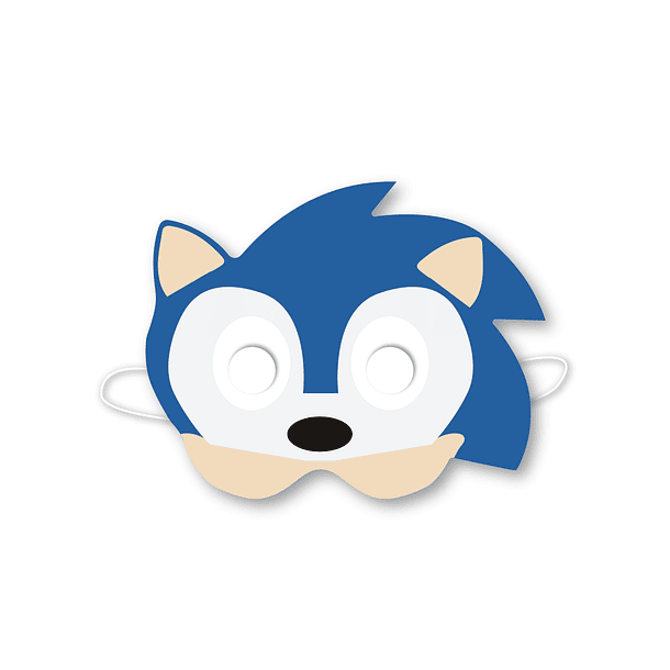 Máscara Sonic 1